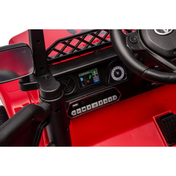 Auto Na Akumulator Toyota FJ Czerwone 4x4