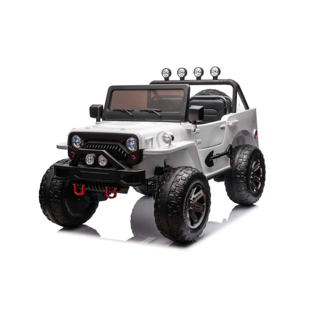 Auto Na Akumulator JH-102 Białe 4x4