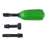 Komplet zestawu z wywrotką, śrubokrętem, paletą i skrzynią