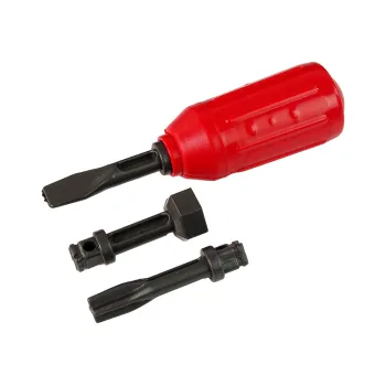 Zestaw edukacyjny wóz strażacki z akcesoriami do odkręcania