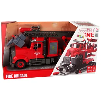 Realistyczny pojazd strażacki zabawka dla maluchów powyżej 3 lat