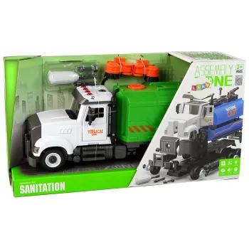 Efektowna zabawka pojazd z możliwością rozkręcania i skręcania