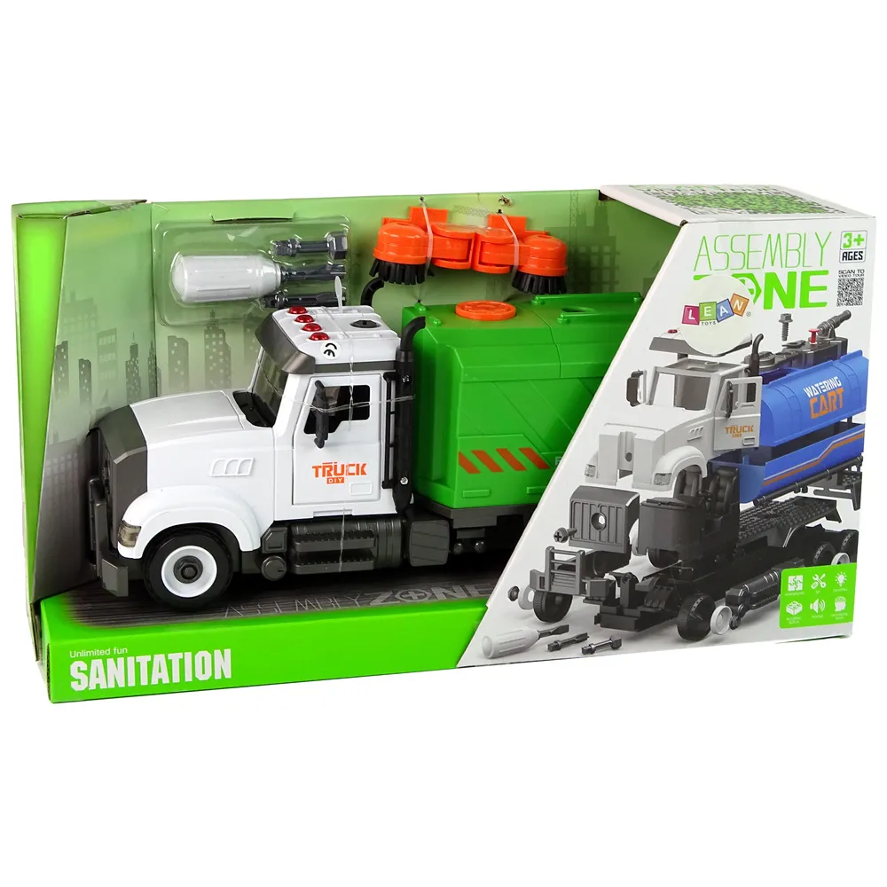 Efektowna zabawka pojazd z możliwością rozkręcania i skręcania