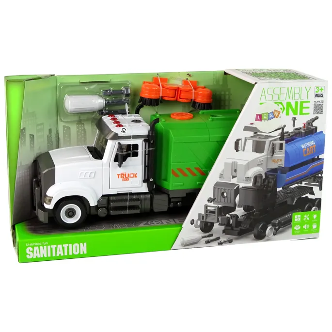 Efektowna zabawka pojazd z możliwością rozkręcania i skręcania