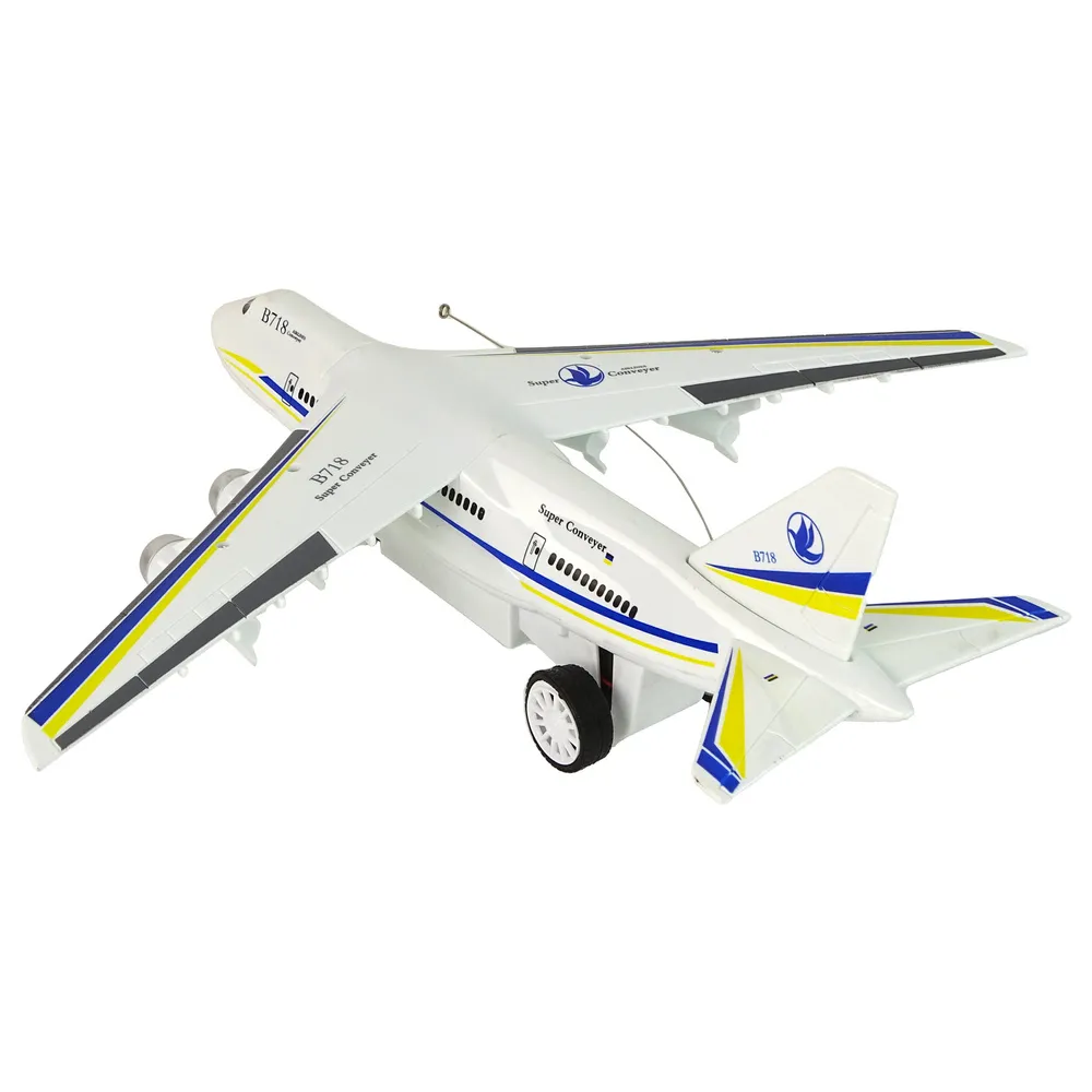 Pilot zdalnego sterowania do samolotu RC z ergonomicznym uchwytem