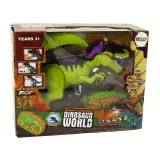 Dinozaur dla dzieci z ruchomymi elementami i dźwiękami