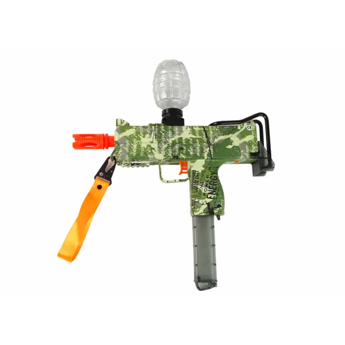 Zestaw pistolet elektryczny moro z kulkami w opakowaniu