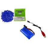 Zbliżenie na wytrzymałą konstrukcję pistoletu z ergonomiczną rączką