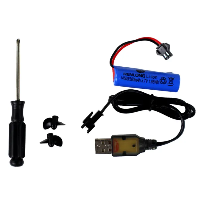 motorówka rc testowana przez dziecko