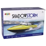 zbliżenie na detal obudowy motorówki rc