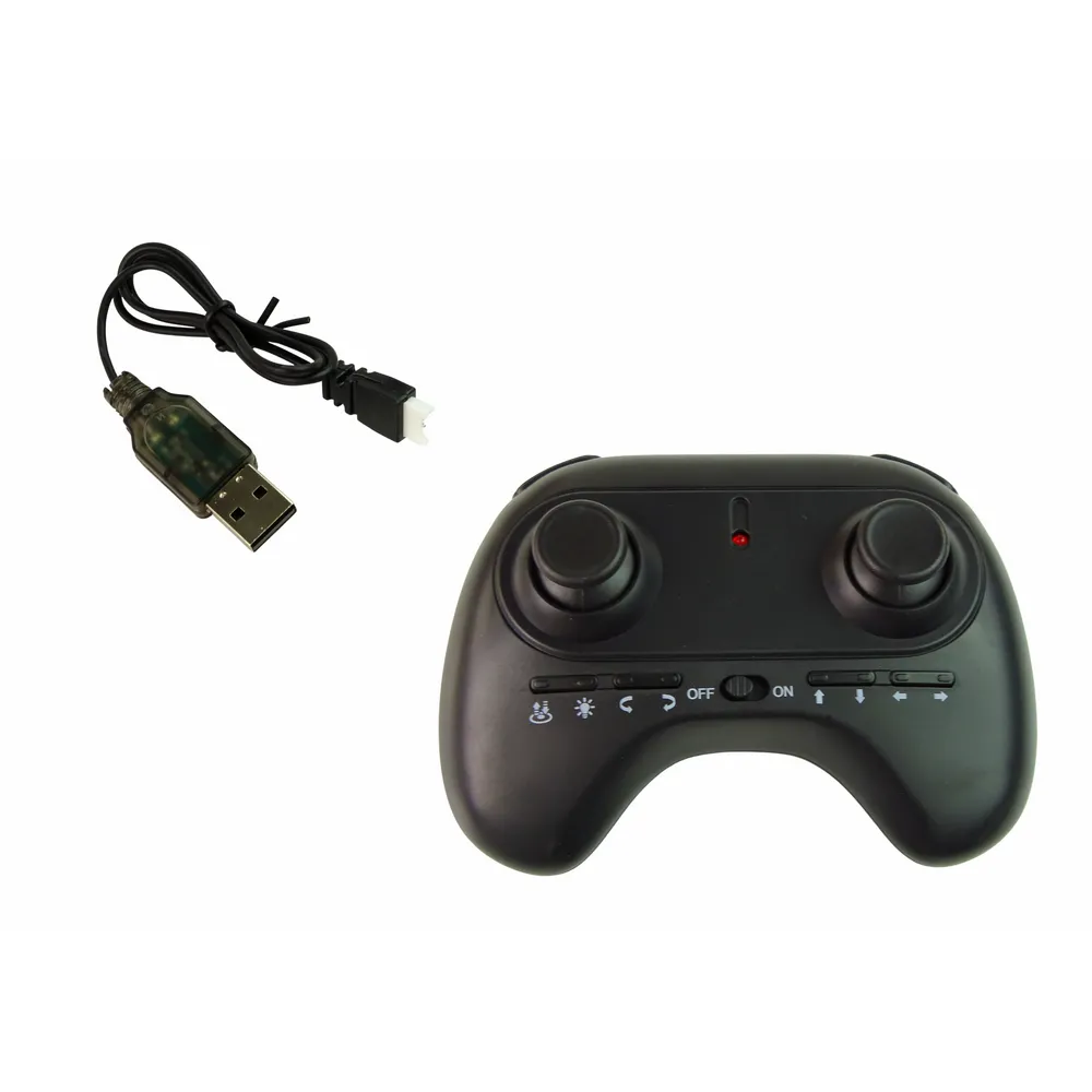 Opakowanie zestawu z latającym dinozaurem RC i akcesoriami