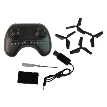 Dron RC wykonujący akrobacje powietrzne