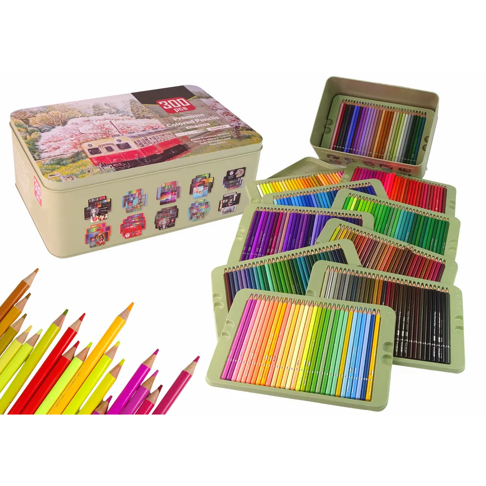 Zestaw Małego Artysty 300szt. Kredek W Organizerze