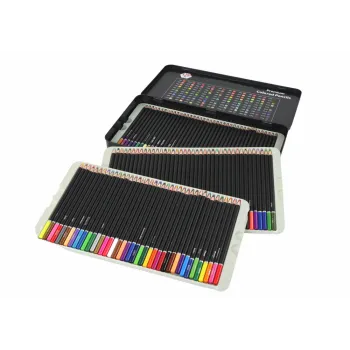 Zestaw Kredek Premium 120szt. Różne Odcienie Lista Kolorów