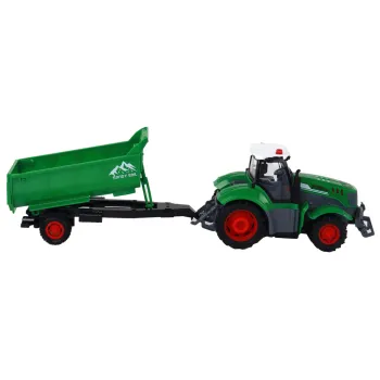 traktor rolniczy rc z odczepianą przyczepą dla dzieci