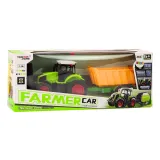 Zestaw traktor z przyczepą RC odpowiedni dla dzieci powyżej 6 lat