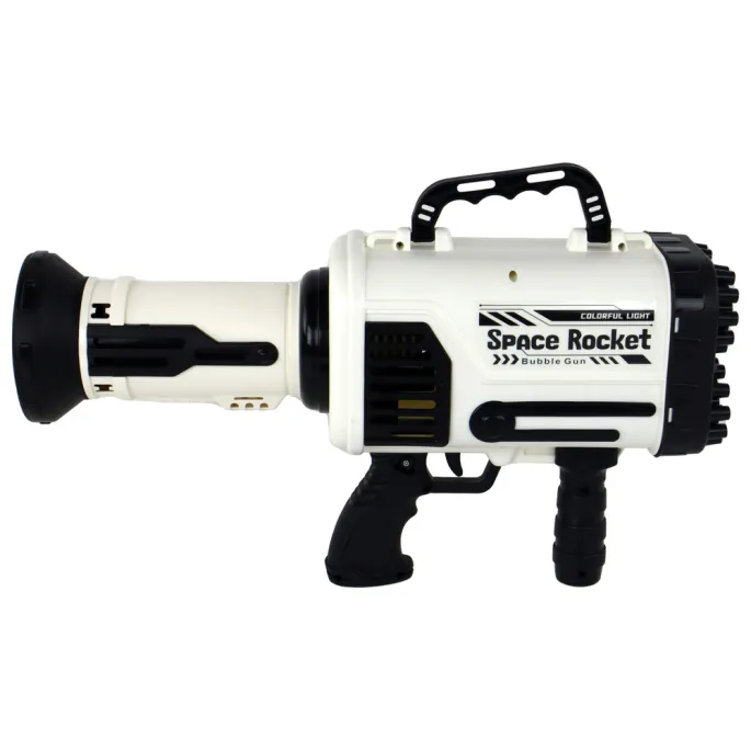 Elementy zestawu z maszyną do baniek w komplecie