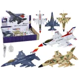 Wojskowy samolot myśliwiec w kolorze moro dla dzieci