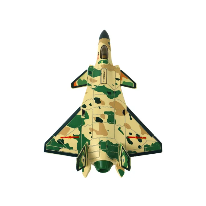 Trzy wersje kolorystyczne samolotu dla dzieci do wyboru