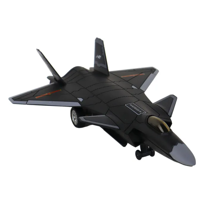 Model samolotu dla dzieci powyżej 3 roku życia na tle kolorowych klocków