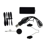 Zestaw zawierający samolot RC 4D-G2, pilot i wymienne śmigła