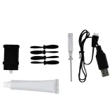 Model zdalnie sterowanego samolotu 4D-G7 na świeżym powietrzu