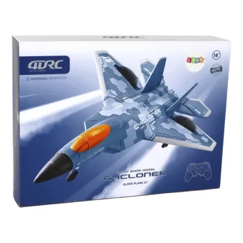 Zbliżenie na światła LED w samolocie zdalnie sterowanym 4D-G7