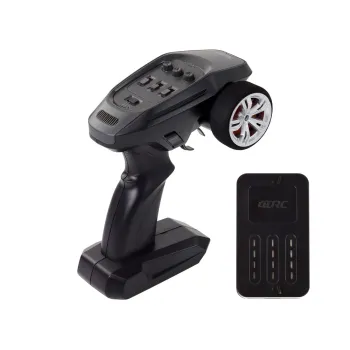 Widok z góry na samochód RC Rabbits gotowy do jazdy terenowej