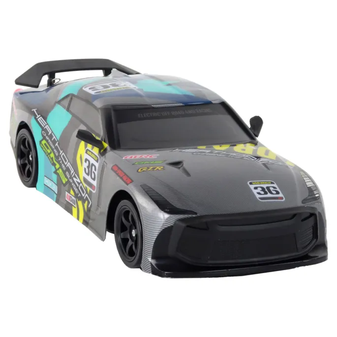 widok akumulatora li-ion w aucie zdalnie sterowanym