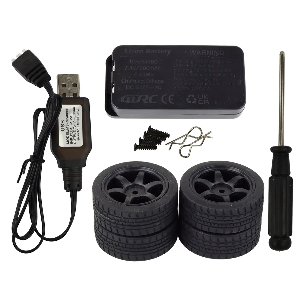 samochód rc sportowy przygotowany do wyścigu terenowego