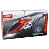 Aluminiowa konstrukcja helikoptera RC w wersji czerwonej