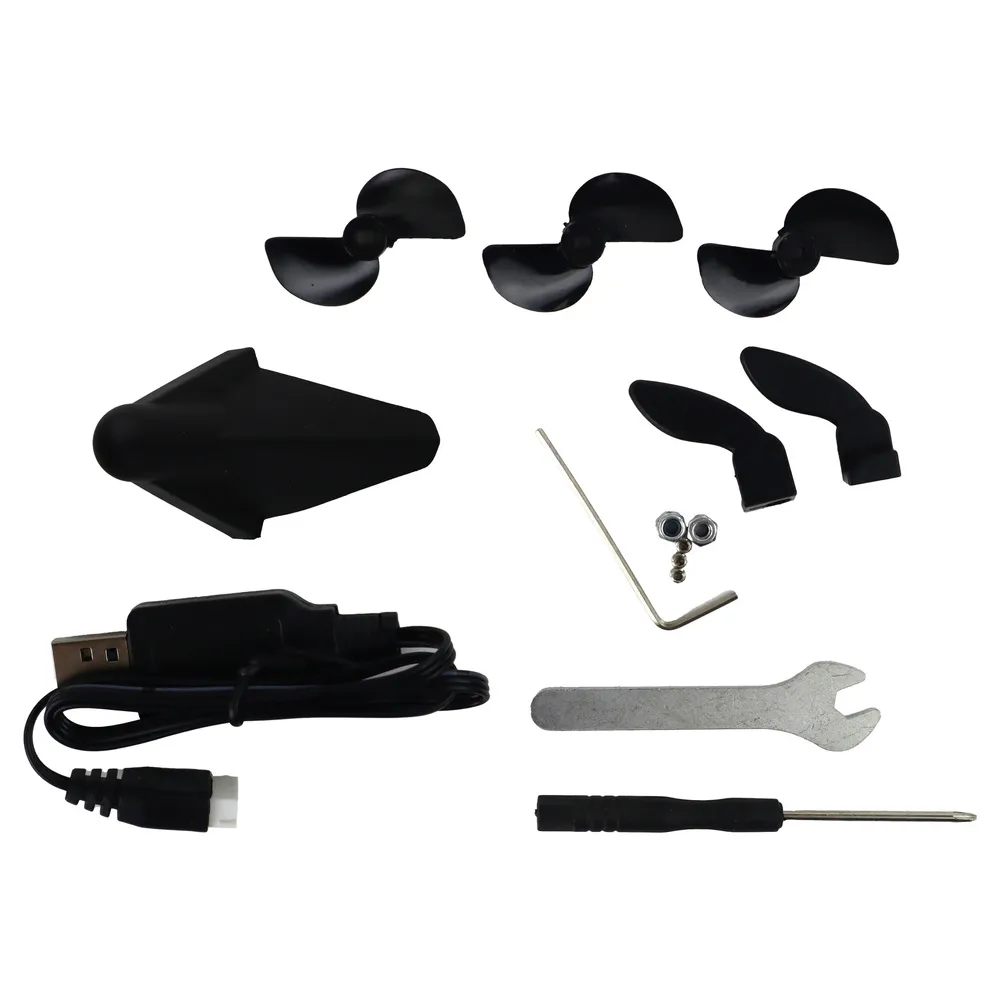 Motorówka RC prezentująca wytrzymałą, lekką konstrukcję