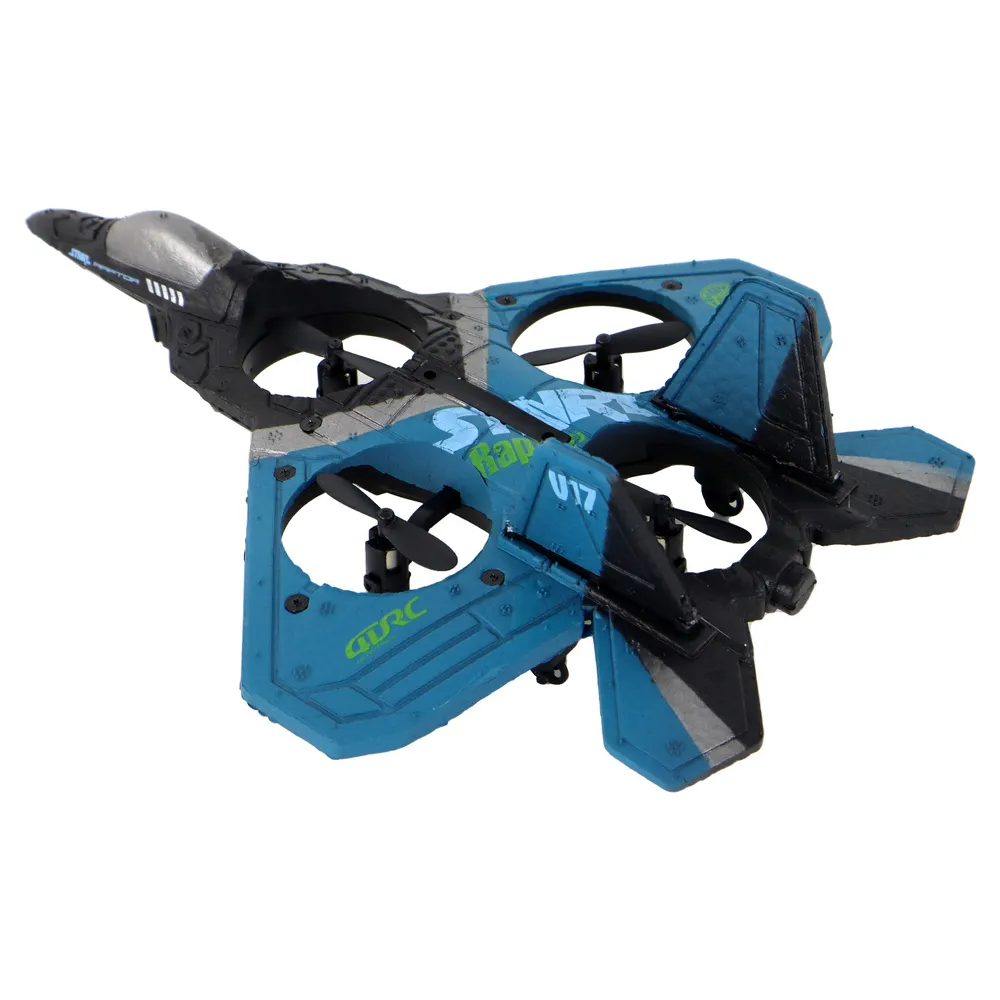 Model samolotu myśliwca z pilotem i akcesoriami do zabawy