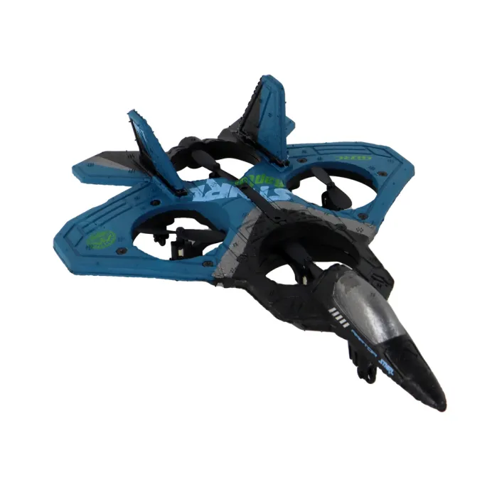 Wytrzymały samolot RC ze śmigłami i realistycznymi kołami