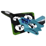 Samolot zabawka RC z pilotem i akcesoriami zestawu