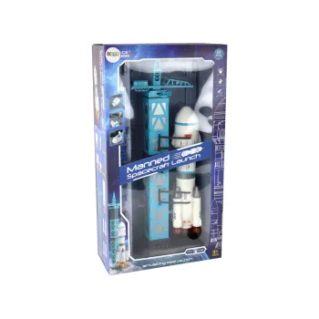 Panel słoneczny oraz ramie mechaniczne w zestawie kosmicznym