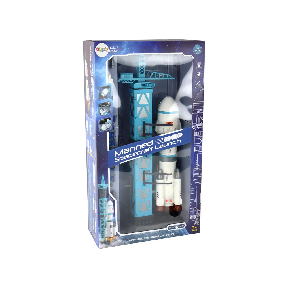 Panel słoneczny oraz ramie mechaniczne w zestawie kosmicznym