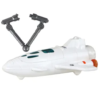 Pełny zestaw: rakieta, kosmonauta, dron i mechaniczne ramię dla dzieci