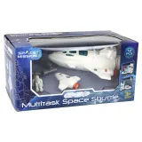 Dron i mechaniczne ramię jako akcesoria zestawu kosmicznego dla dzieci