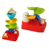 Piłeczki-jajka z grzechotkami na zjeżdżalni dla niemowląt