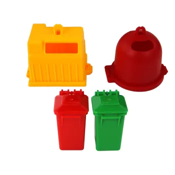 Trwałe gumowe opony zielonej śmieciarki zabawkowej