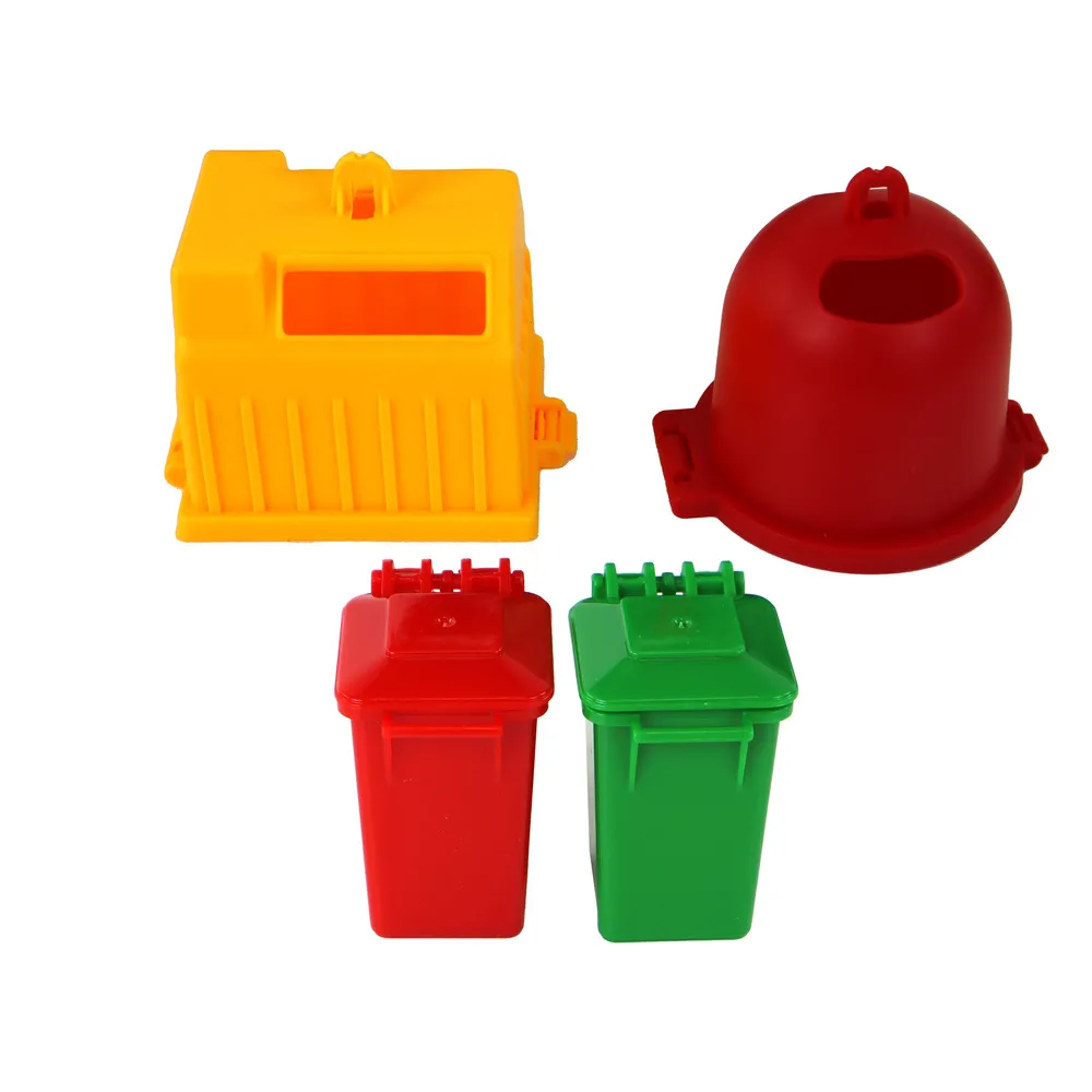 Trwałe gumowe opony zielonej śmieciarki zabawkowej