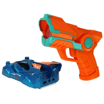 Samochód Jeżdżący Po Ścianach Na Laser Niebieski