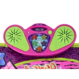 Kolorowa mata do tańca dla dzieci o wymiarach 91 x 93 cm