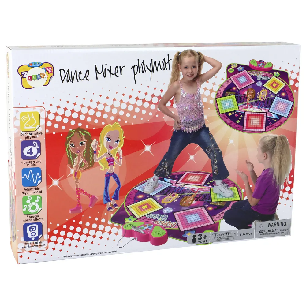 Mata taneczna dla dzieci z możliwością podłączenia telefonu