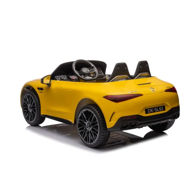 Auto Na Akumulator Mercedes AMG SL63 Żółty Lakierowany