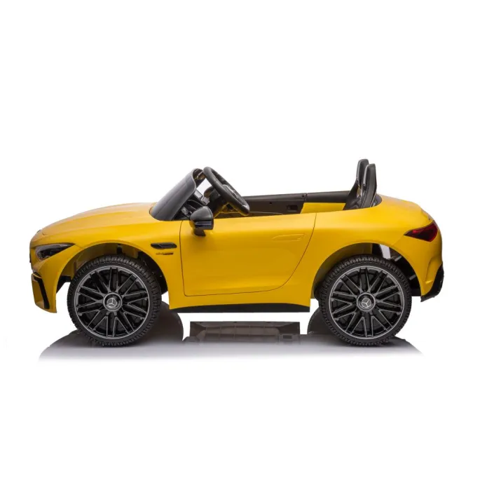 Auto Na Akumulator Mercedes AMG SL63 Żółty Lakierowany