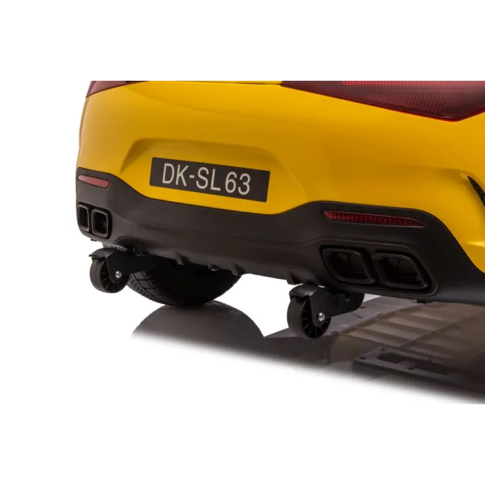 Auto Na Akumulator Mercedes AMG SL63 Żółty Lakierowany