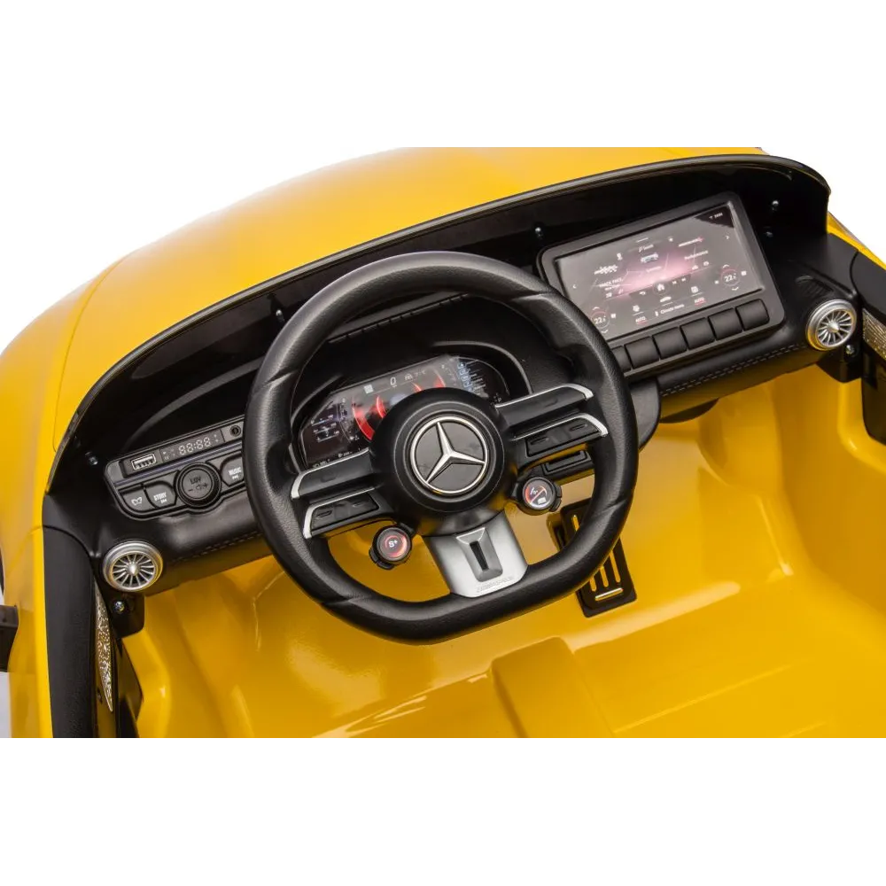 Auto Na Akumulator Mercedes AMG SL63 Żółty Lakierowany