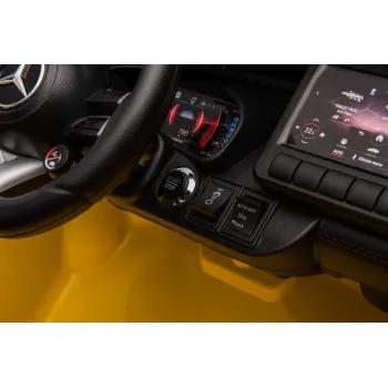 Auto Na Akumulator Mercedes AMG SL63 Żółty Lakierowany